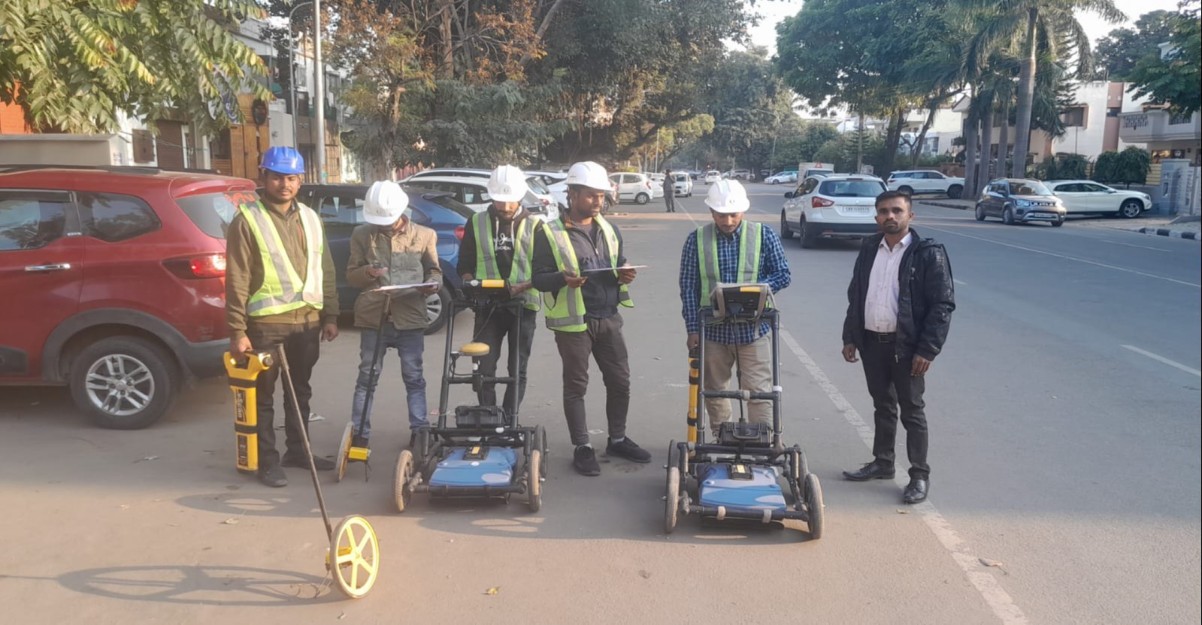 Ground Penetrating Radar (GPR) Survey of Roads